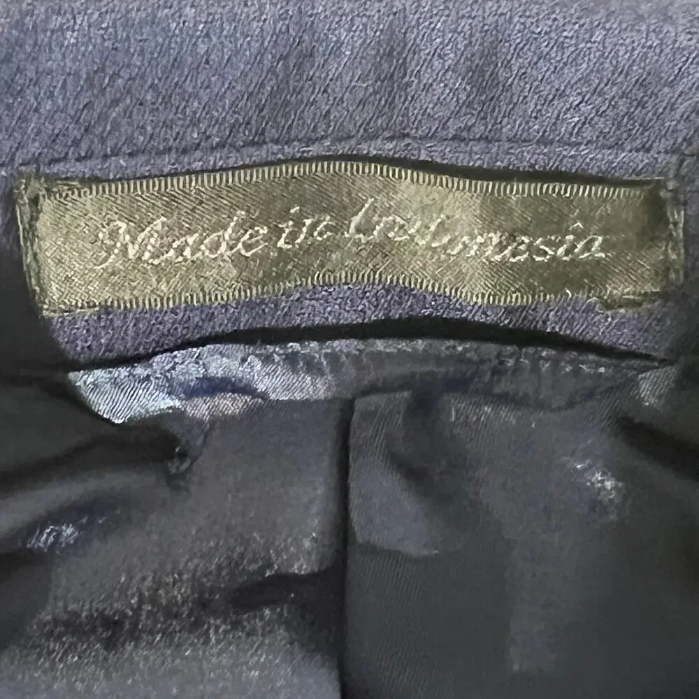 Lauren Ralph Lauren Navy Wool Blend Blazer 44R Gold Buttons